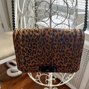 Rebecca Minkoff Leopard crossbody bag